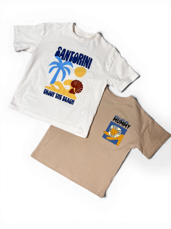 George & F&F 2-osaline T-särkide komplekt poisile – EU 110/116 (5–6 a)